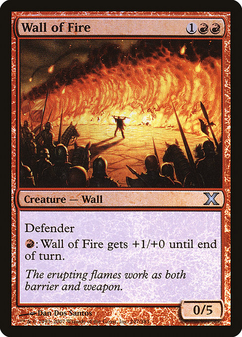 Wall of Fire - Tenth Edition
