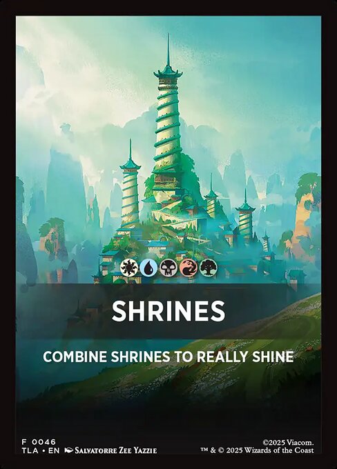 Shrines - Avatar: The Last Airbender Jumpstart Front Cards