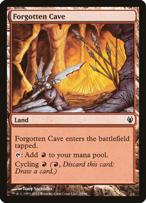 Forgotten Cave - Duel Decks: Izzet vs. Golgari