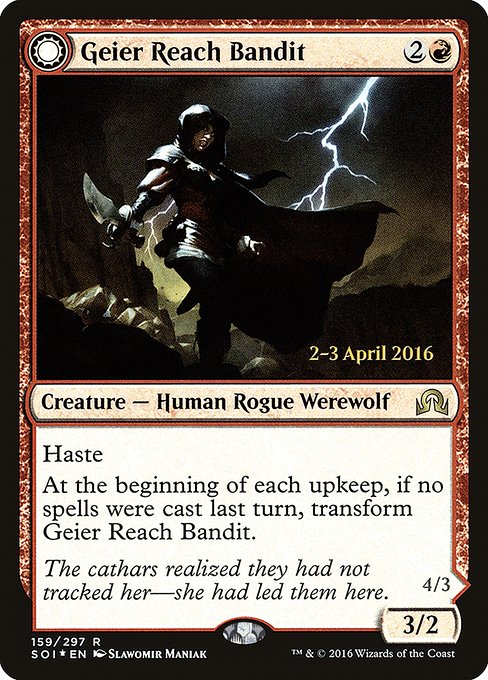 Geier Reach Bandit // Vildin-Pack Alpha - Shadows over Innistrad Promos - Promo Foil