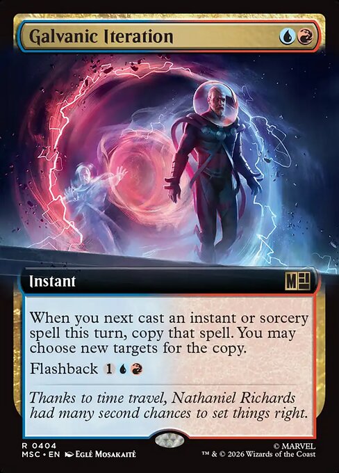 Galvanic Iteration - Marvel Super Heroes Commander - Extended Art