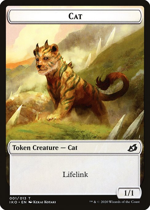 Cat - Ikoria: Lair of Behemoths Tokens