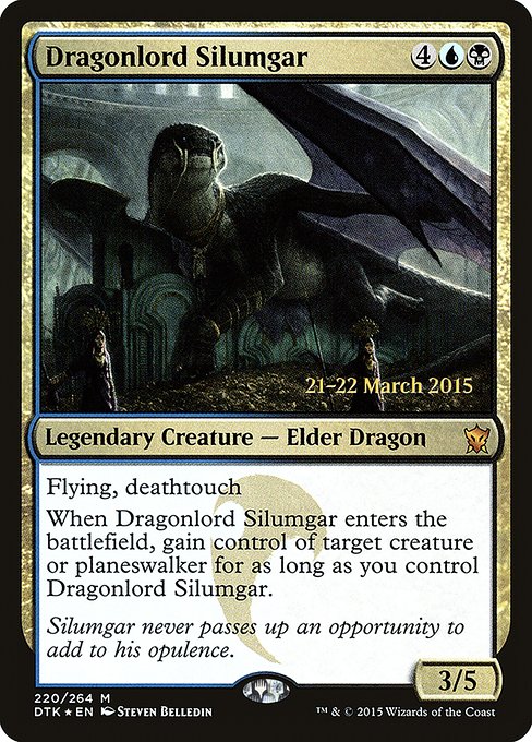 Dragonlord Silumgar - Dragons of Tarkir Promos - Promo Foil