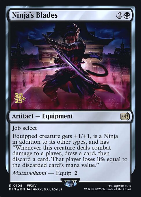 Ninja's Blades - Final Fantasy Promos