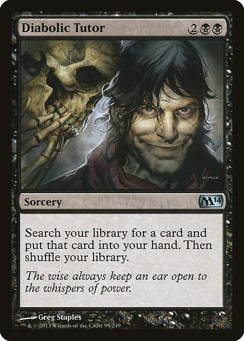 Diabolic Tutor - Magic 2014