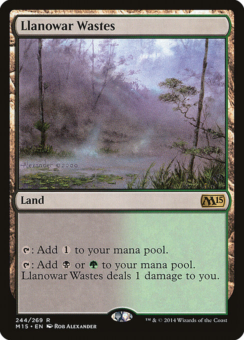 Llanowar Wastes - Magic 2015