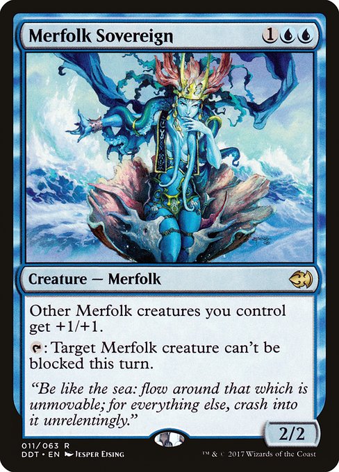 Merfolk Sovereign - Duel Decks: Merfolk vs. Goblins