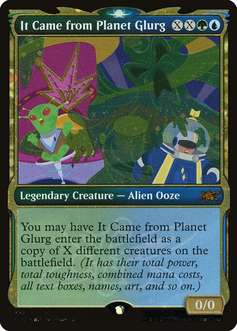 It Came from Planet Glurg - Unfinity - Galaxy Foil