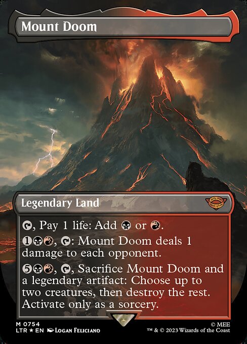 Mount Doom - The Lord of the Rings: Tales of Middle-earth - Surge Foil