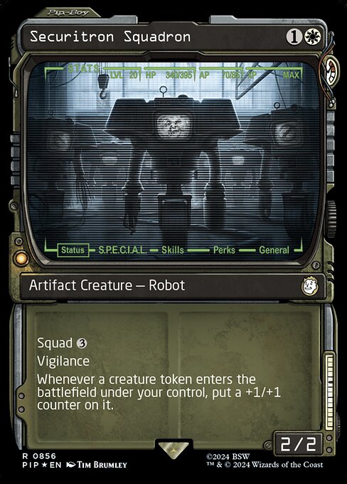 Securitron Squadron - Fallout - Surge Foil