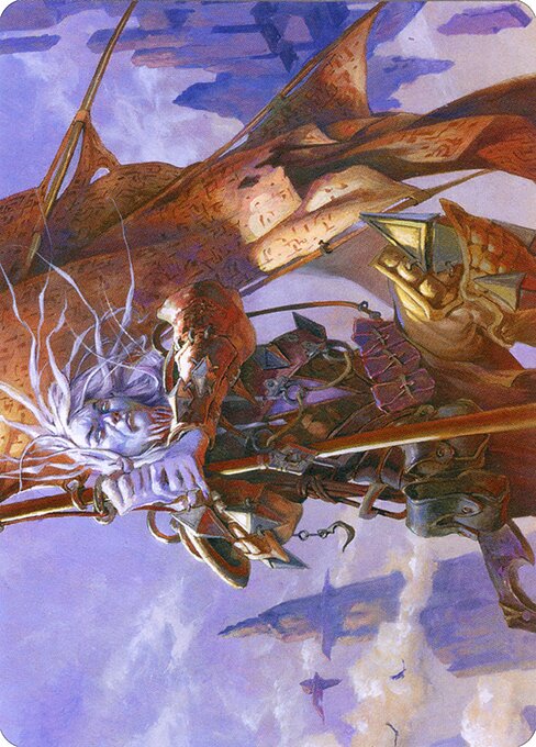 Sea Gate Banneret - Zendikar Rising Art Series - Borderless