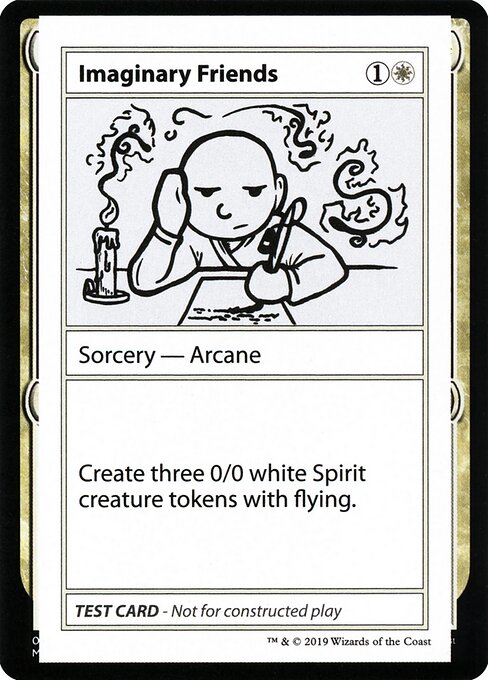 Imaginary Friends - Mystery Booster Playtest Cards 2021