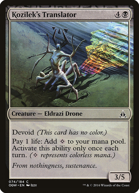 Kozilek's Translator - Oath of the Gatewatch