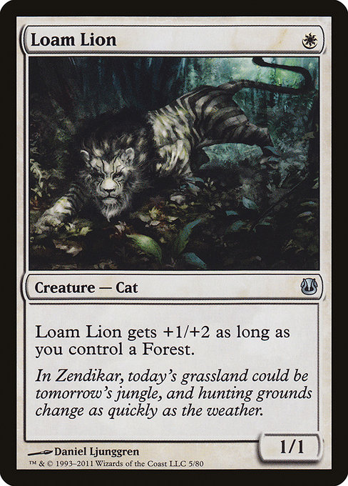 Loam Lion - Duel Decks: Ajani vs. Nicol Bolas