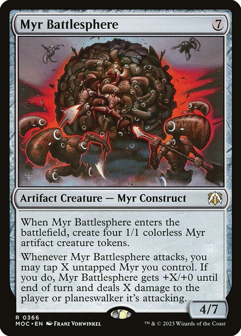 Myr Battlesphere - March of the Machine Commander