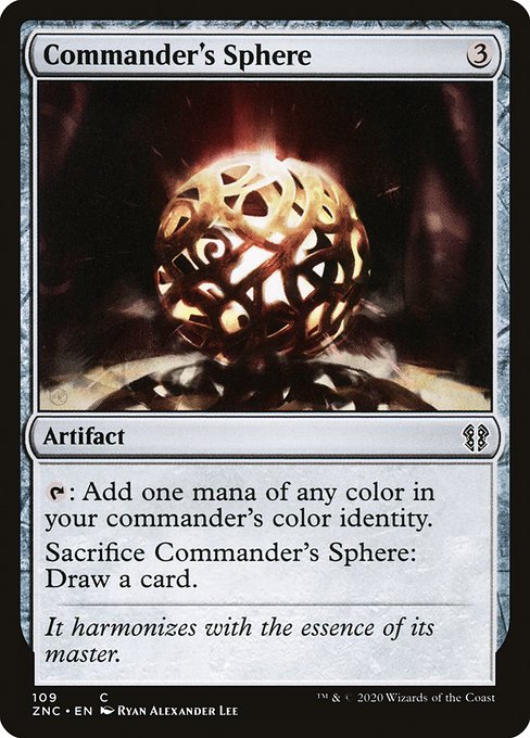 Commander's Sphere - Zendikar Rising Commander