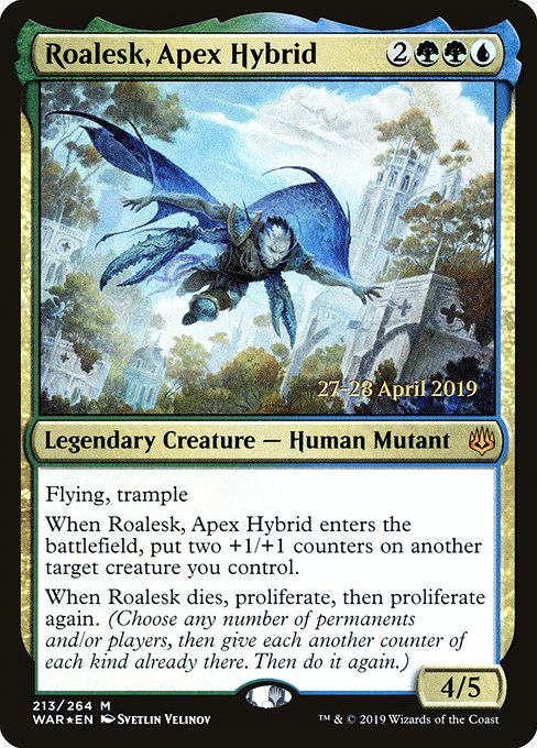Roalesk, Apex Hybrid - War of the Spark Promos