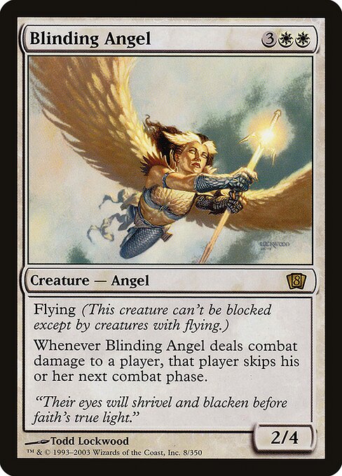 Blinding Angel - Eighth Edition - Promo Foil