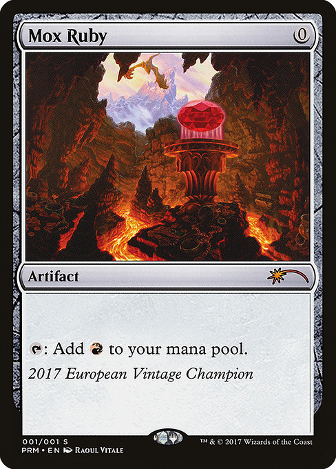 Mox Ruby - Vintage Championship