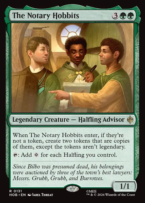 The Notary Hobbits - The Hobbit