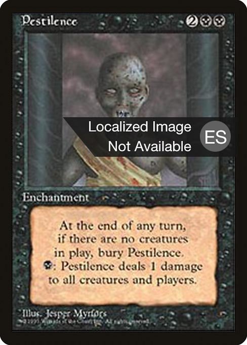 Pestilencia (Pestilence) - Fourth Edition Foreign Black Border