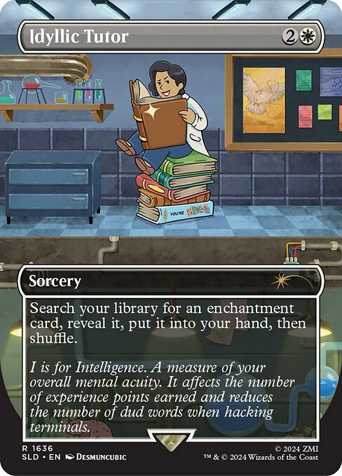 Idyllic Tutor - Secret Lair Drop - Borderless