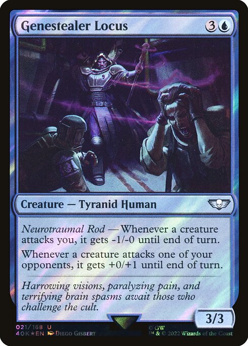 Genestealer Locus - Warhammer 40,000 Commander - Surge Foil