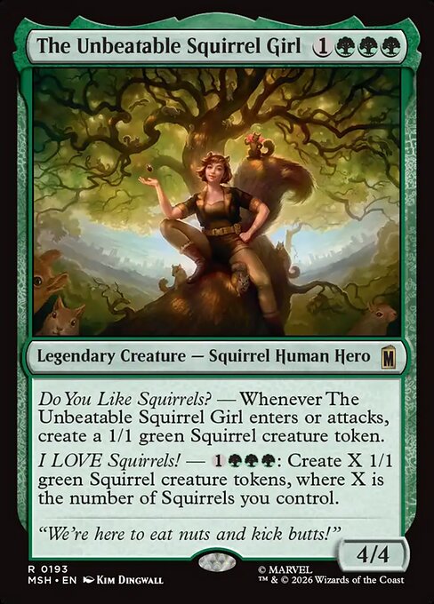 The Unbeatable Squirrel Girl - Marvel Super Heroes