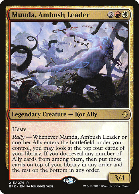 Munda, Ambush Leader - Battle for Zendikar