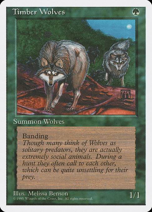 Timber Wolves - Fourth Edition