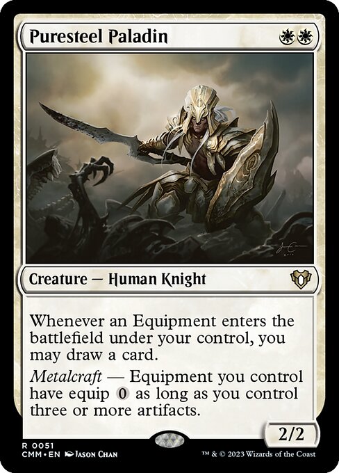 Puresteel Paladin - Commander Masters