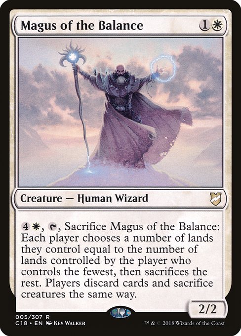 Magus of the Balance - Commander 2018