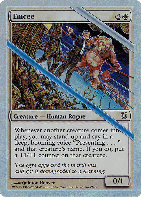 Emcee - Unhinged - Promo Foil