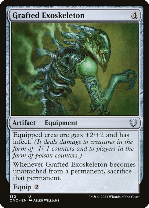 Grafted Exoskeleton - Phyrexia: All Will Be One Commander