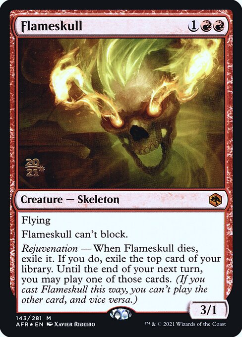 Flameskull - Adventures in the Forgotten Realms Promos - Promo Foil