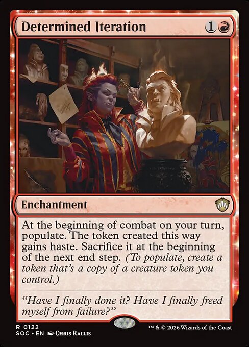 Determined Iteration - Secrets of Strixhaven Commander