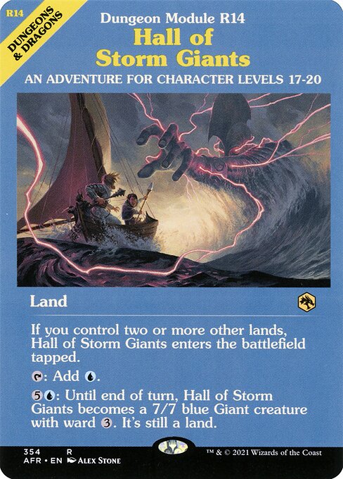 Hall of Storm Giants - Adventures in the Forgotten Realms