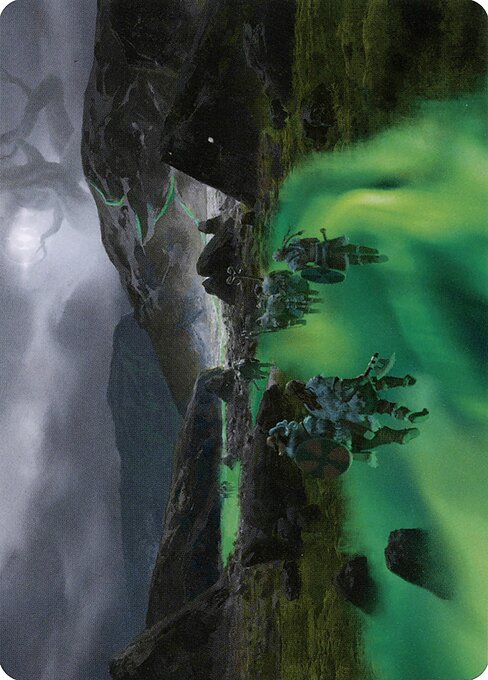 Path to the World Tree - Kaldheim Art Series - Borderless