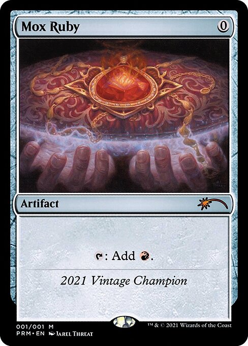 Mox Ruby - Vintage Championship