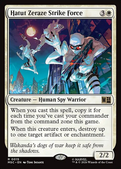 Hatut Zeraze Strike Force - Marvel Super Heroes Commander