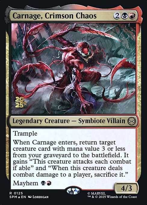 Carnage, Crimson Chaos - Marvel's Spider-Man Promos