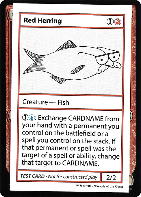 Red Herring - Mystery Booster Playtest Cards 2021