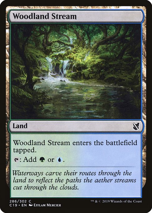 Woodland Stream - Commander 2019