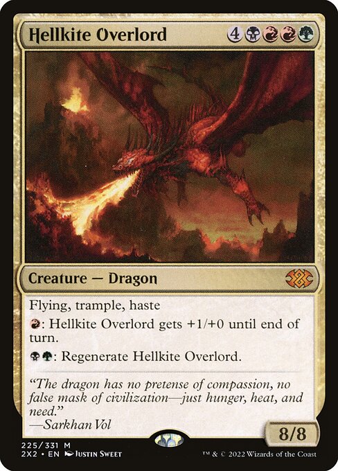 Hellkite Overlord - Double Masters 2022