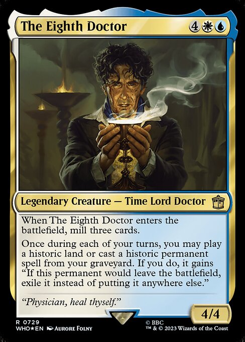 The Eighth Doctor - Doctor Who - Surge Foil