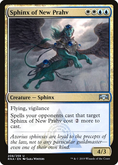 Sphinx of New Prahv - Ravnica Allegiance
