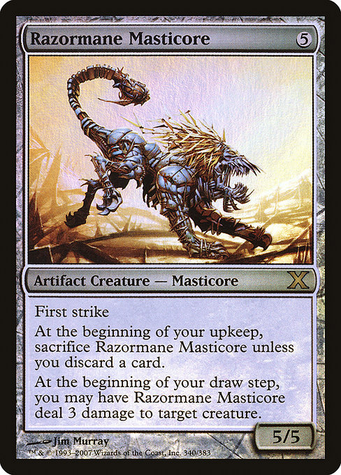 Razormane Masticore - Tenth Edition