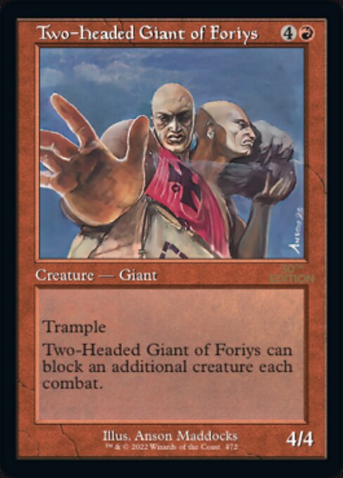 Two-Headed Giant of Foriys - 30th Anniversary Edition - Retro