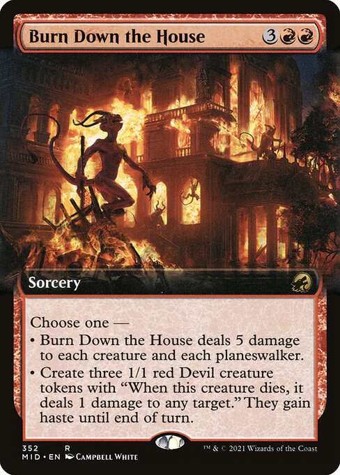 Burn Down the House - Innistrad: Midnight Hunt