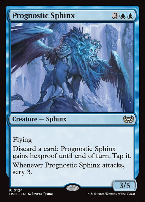 Prognostic Sphinx - Duskmourn: House of Horror Commander